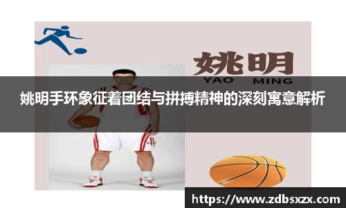 姚明手环象征着团结与拼搏精神的深刻寓意解析